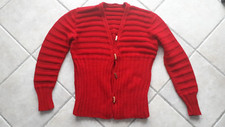 Strickjacke selbstgestrickt Merinowolle  ca. XL