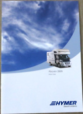 2009 Hymer Alkoven Reisemobil Prospekt brochure, 20 Seiten