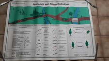 NVA LEHRTAFEL / SCHAUTAFEL AUSWAHL VON MARSCHSTRAßEN