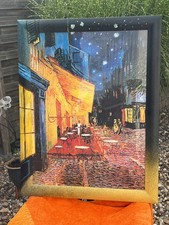 Van Gogh | „Nachtcafe“ | bemalter Rahmen | ca. 91,5x71,5cm
