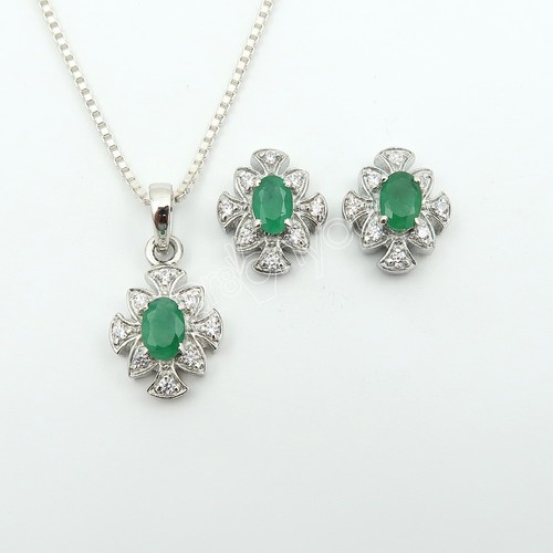 Gr8onyou smaragd schmuckset - gr8onyou,