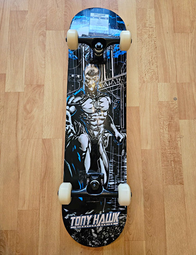 Skateboard schwarz blau - skateboard, schwarz/blau