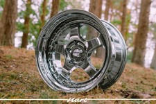 4X18 Zoll 5X120 HART Räder HR99 Dunkelchrom Räder Passt Für BMW E39 E38 E60 E60