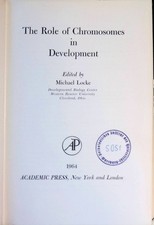 The Role of Chromosomes in Development Locke, Michael: