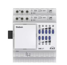 Theben 2-fach Universal-Dimmaktor DME 2 T KNX, Erweiterungsmodul MIX2