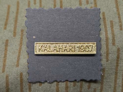 Gefechtsspange kalahari 1907 - gefechtsspange,