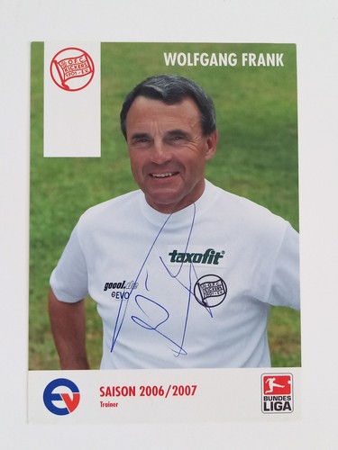 Wolfgang frank trainer - wolfgang,
