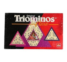 Original Triominos Classic Legespiel Gesellschaftsspiel alte Ausgabe Goliath
