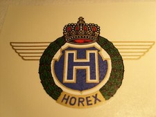 4 Stück Horex Emblem Wappen als Decal Aufkleber NEU Regina Imperator Resident