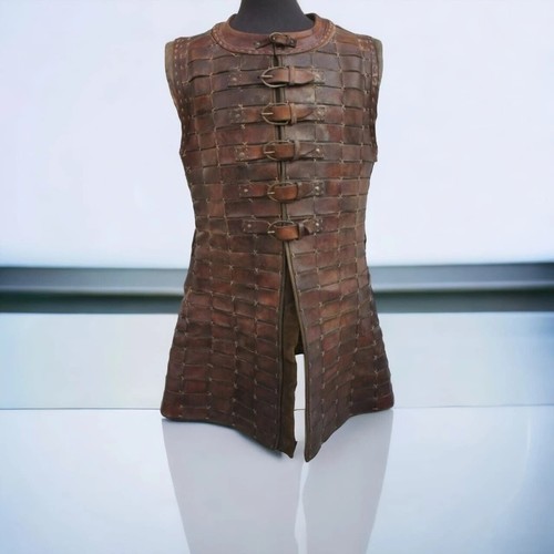 Larp leder brigandine - larp,