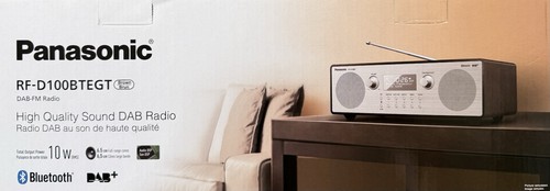 Panasonic d100btegt dab - rf-d100btegt, dab+