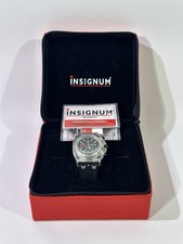 Insignum Chronograph Uhr limitiert Herren Armbanduhr Defekt mit Bruch Ersatzteil