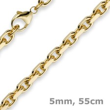 5mm Kette Collier Ankerkette