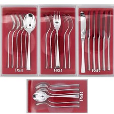 24-tlg. - Robbe & Berking 'York' Silber 800 Besteckgarnitur