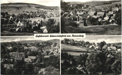 Schmiedefeld rennsteig - schmiedefeld, am