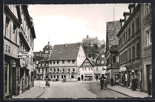 Ansichtskarte kulmbach - ansichtskarte,