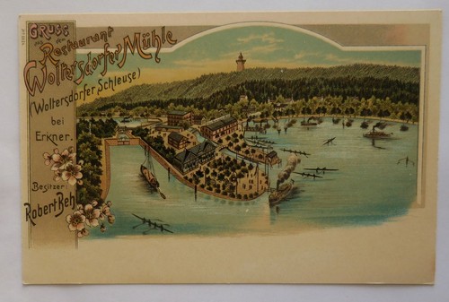 Ansichtskarte woltersdorf - ansichtskarte,