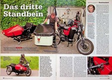 Oldtimer Praxis 08/2013 MZ ETZ 250 Gespann Restaurierung - ein interessanter Ber