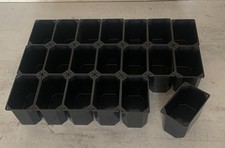 20 Stück Greifbehälter Schubladen Einsatz 9,6x6x7 Werkstatt Heimwerken Sortieren