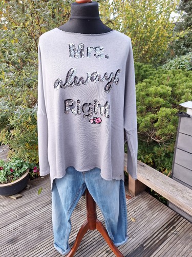 Sweatshirt grau cotton - sweatshirt,,