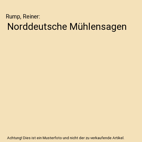 Norddeutsche mühlensagen - norddeutsche,