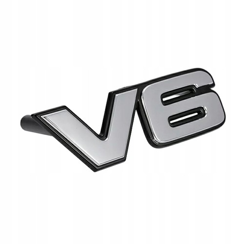 Kühlergrill emblem - v6, kühlergrill-emblem