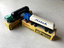 Modellautos  2x TATRA Tankwagen