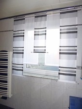 Flächen Vorhänge Schiebe Gardienen   Set NEU MODERN HANDMADE