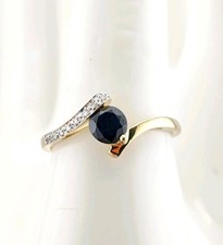 Saphir Ring 💙 333 Gold