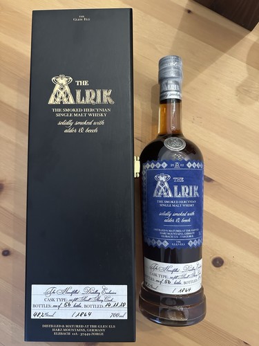 Alrik single malt whisky - malt,