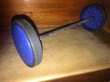 Merlin Dampfreiniger Polti Ersatzteil 2 Räder mit Achse