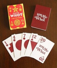 2 WHOT (WADDINGTON) nigerianisches Kartenspiel für (Familie) Kinder und Erwachsene und Freunde
