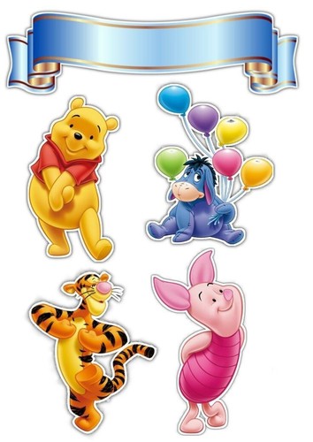 Winnie puuh essbar party - puuh,