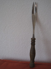 WMF Fleischgabel Holz BURGUND  nw TOP