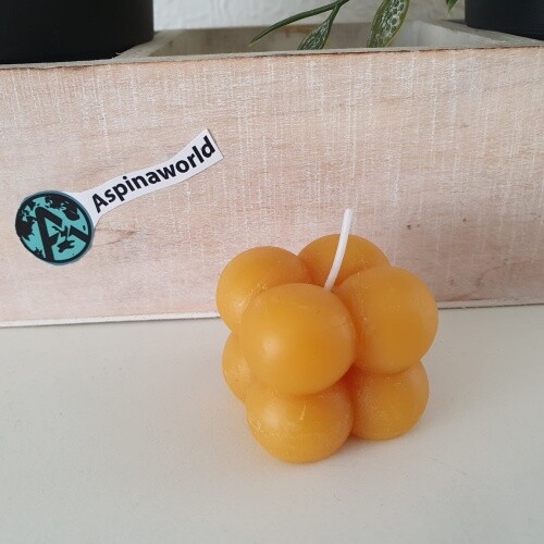 Bienenwachskerze bubble - bienenwachskerze,