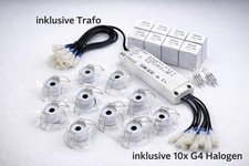LED Einbaustrahler Set 12V 10W