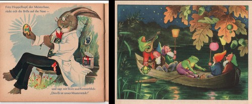 Alte bilderbücher ostern - alte, bilderbücher,