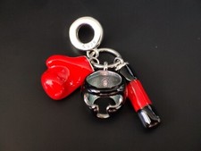 Charm Bead Dangle Boxhandschuhe Sport Boxen Boxsack Helm Silber 925 Kampfsport 