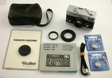 ROLLEI 35S Zeiss Sonnar 2,8/40 classic serviced 1,5 Volt full set analog top