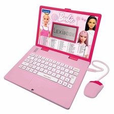 , Barbie, JC598BBi2 Lerncomputer in Englisch/Spanisch, Spielzeug für Kinder m...