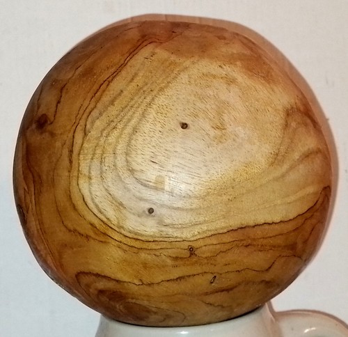 Schöne dekorative holzkugel - schöne,