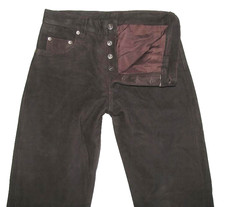 / MODEKA / Herren- LEDERJEANS