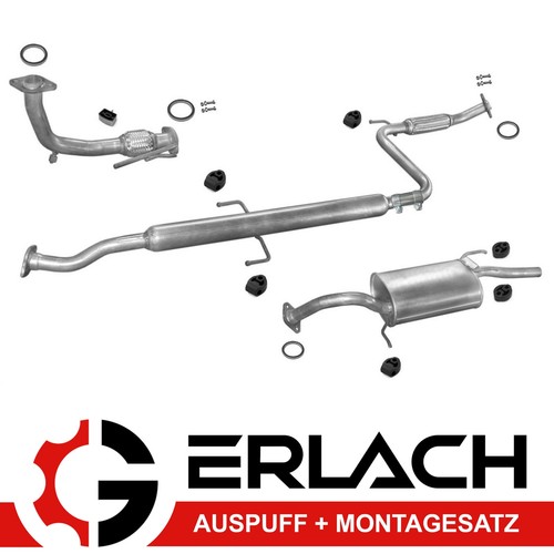 Auspuffanlage für toyota - für,