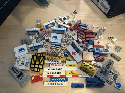 Lego vintage banner schilder - /,