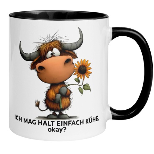 Tasse kuh ich - kuh, halt