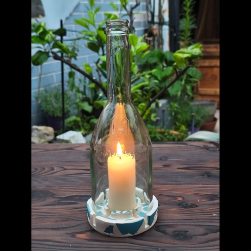 Upcycling windlicht auf - windlicht,