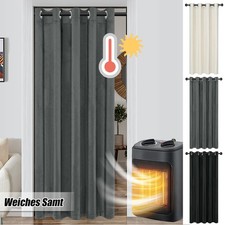 Samt Türvorhang Tür