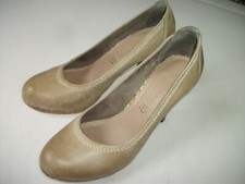 Edelmarke -  elegante, Echtleder Kork Hight Heels m.Plateau Gr. 38 neuw.