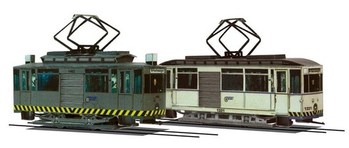 Straßenbahn h0m modell - straßenbahn,
