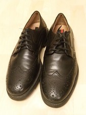 Halbschuh Herrenschuh Budapester Leder schwarz Lloyd Easy Going Gr. 42 gebraucht